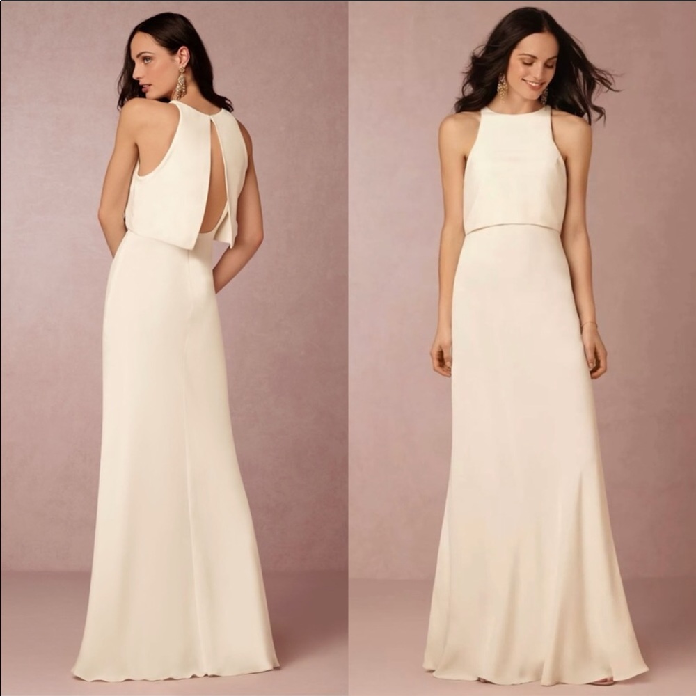BHLDN x   JILL JILL STUART  Iva Crepe Maxi…